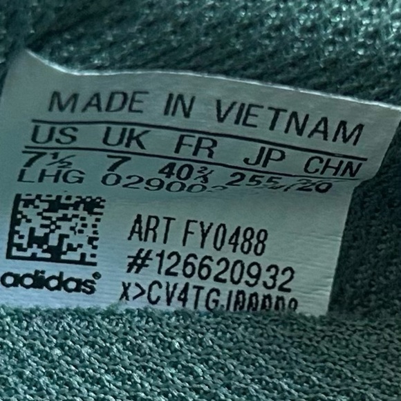 Adidas Campus ADV Green Oxide Sneaker Shoe Suede Sporty FY0488 Men's 7.5 - Picture 7 of 10